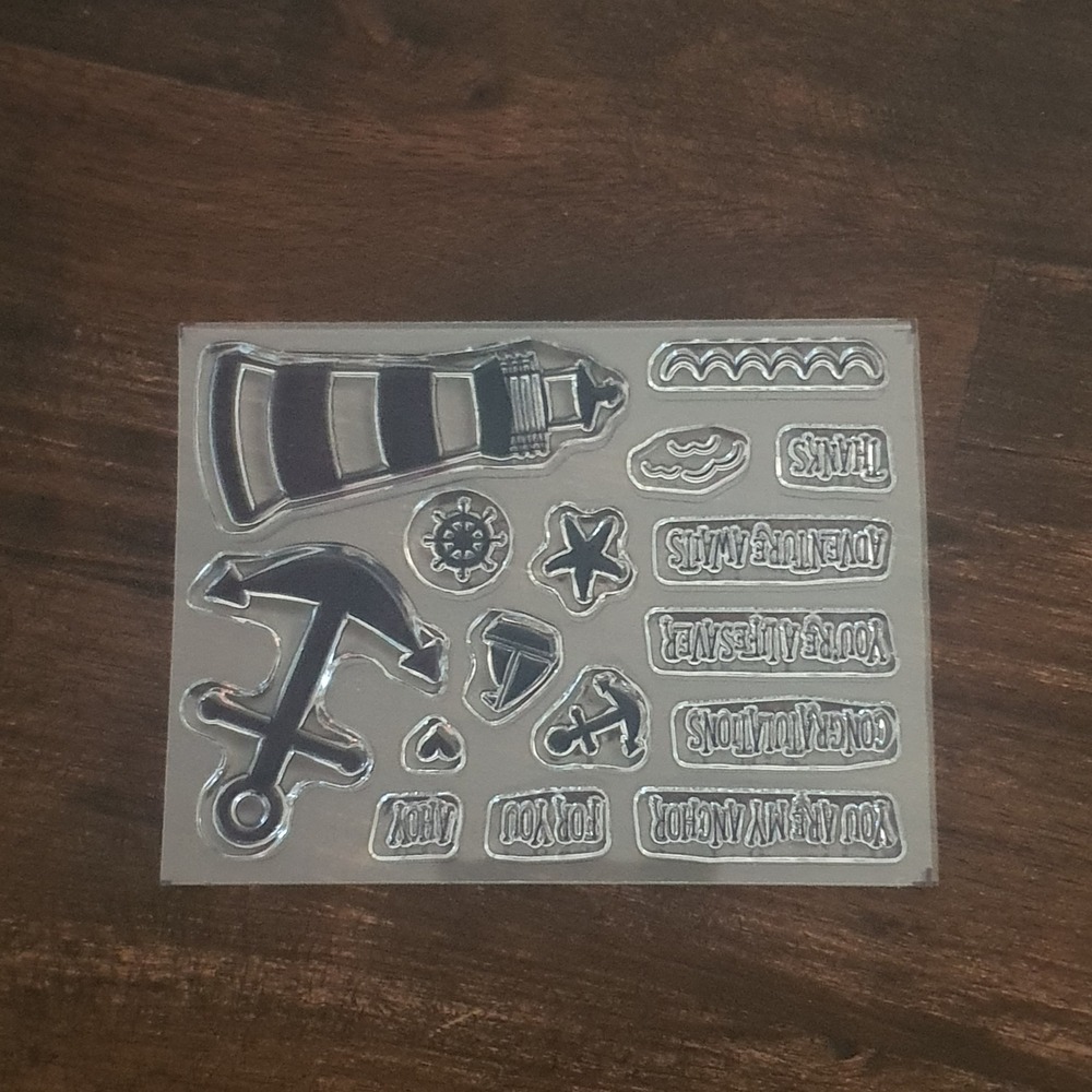 Stampin Up Paper Pumpkin You Are My Anchor April 2018 Nautical Card Making Kit - Picture 5 of 9